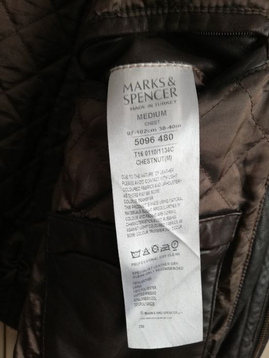 Шкіряна куртка Marks & Spencer. Оригінал!