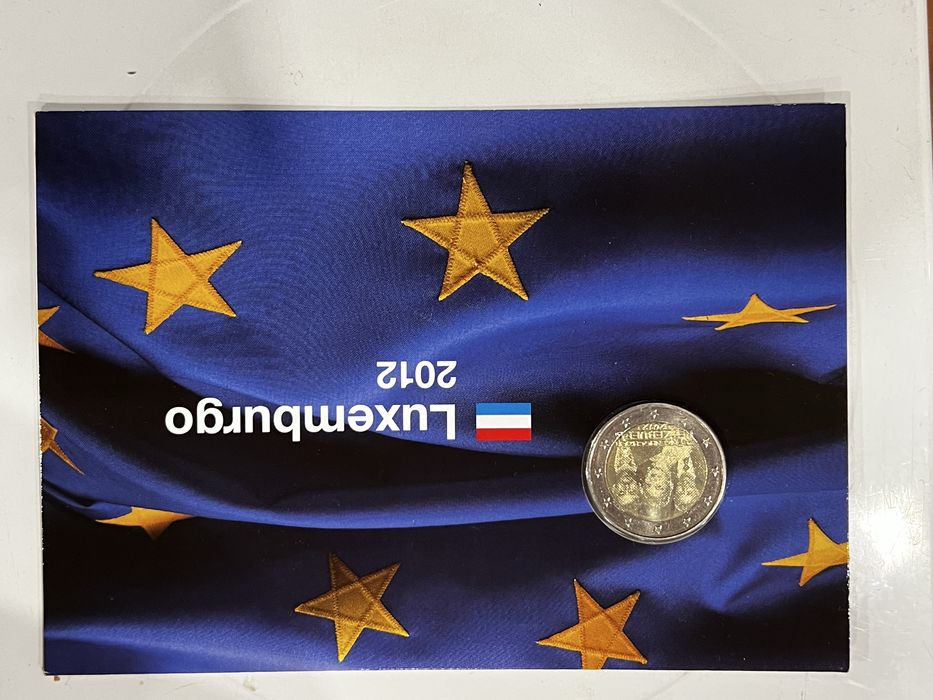 Moedas de varios paises e anos,de 2€ nao circulada, em blister. Philae