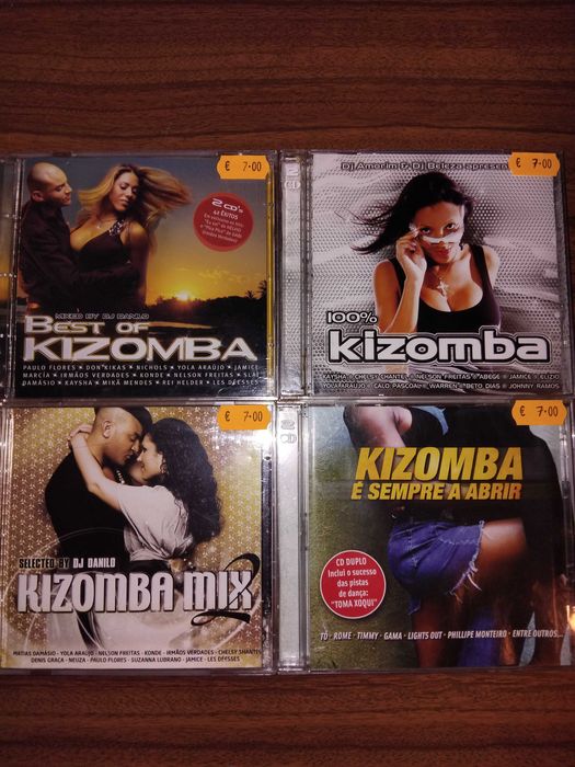 Música em Cd Colectâneas Duplas de Kizomba.