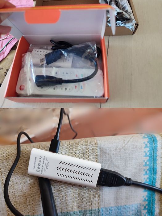 Телевизор ROMSAT 24" (Т2). Официальная гарантия 3 года. Антенна в пода