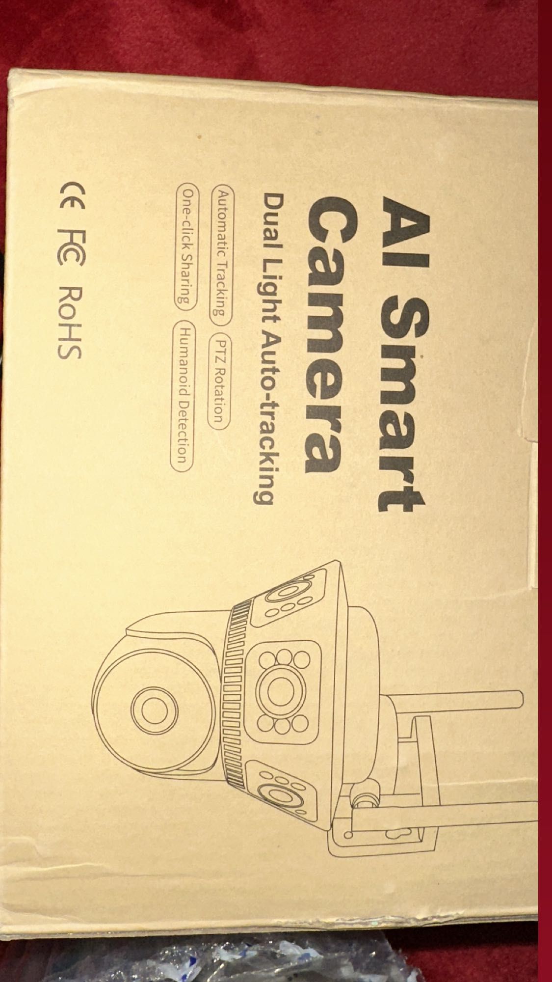 Al Smart Camera Dual Light Auto-tracking