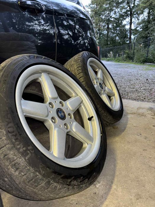 Alufelgi/ koła 5x120 BMW 225/45/17 piękny komplet/ nowe opony