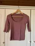 Camisola fina cor de rosa