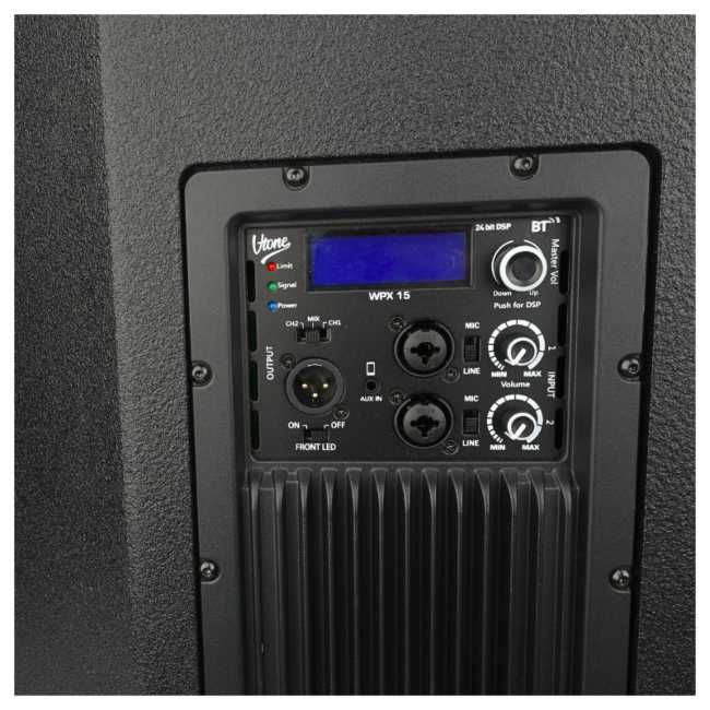 V-TONE WPX 15 aktywna kolumna głośnikowa 15" 600W RMS Bt TWS DSP WPX15