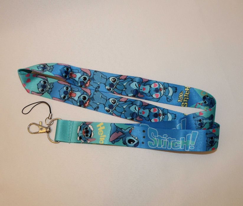 Smycz do kluczy brelok Sticz z bajki Lilo i Stitch granatowa kosmita