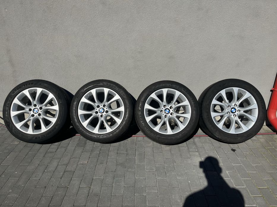Felgi koła Bmw e70 255/50/19 letnie opony good year 5x120 styling 450