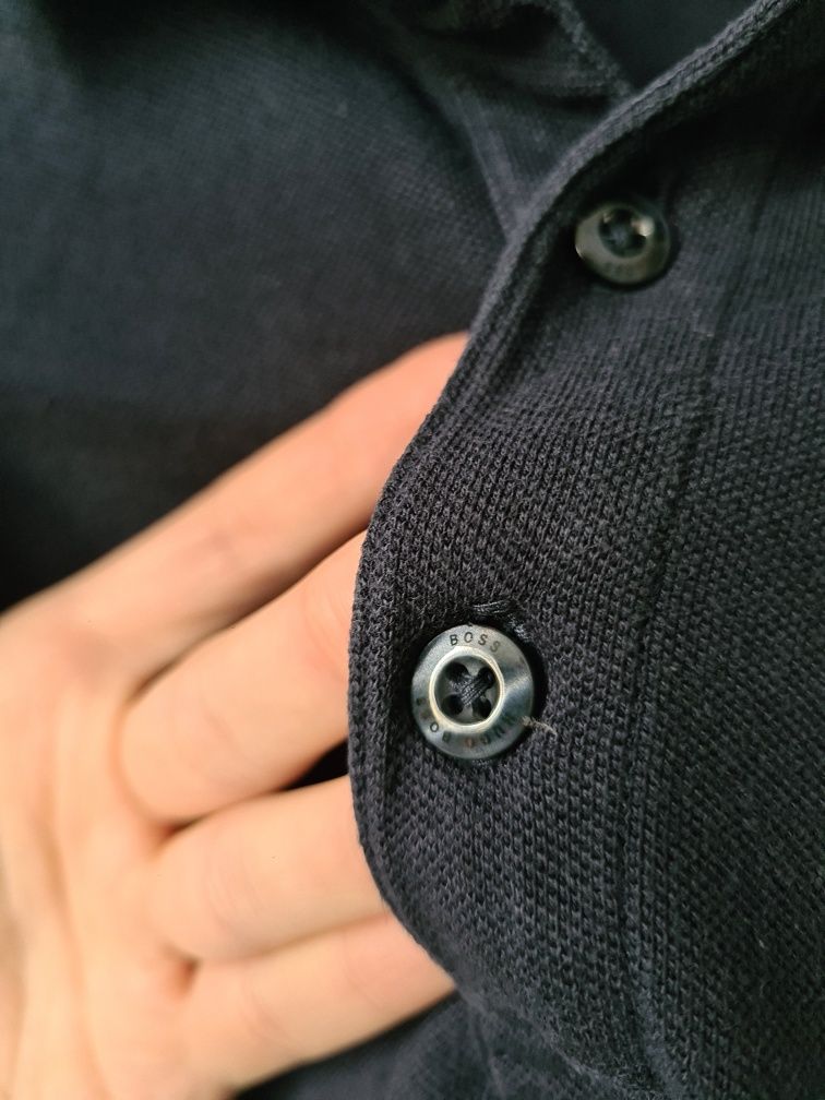 Bluzka na długi rękaw Hugo Boss