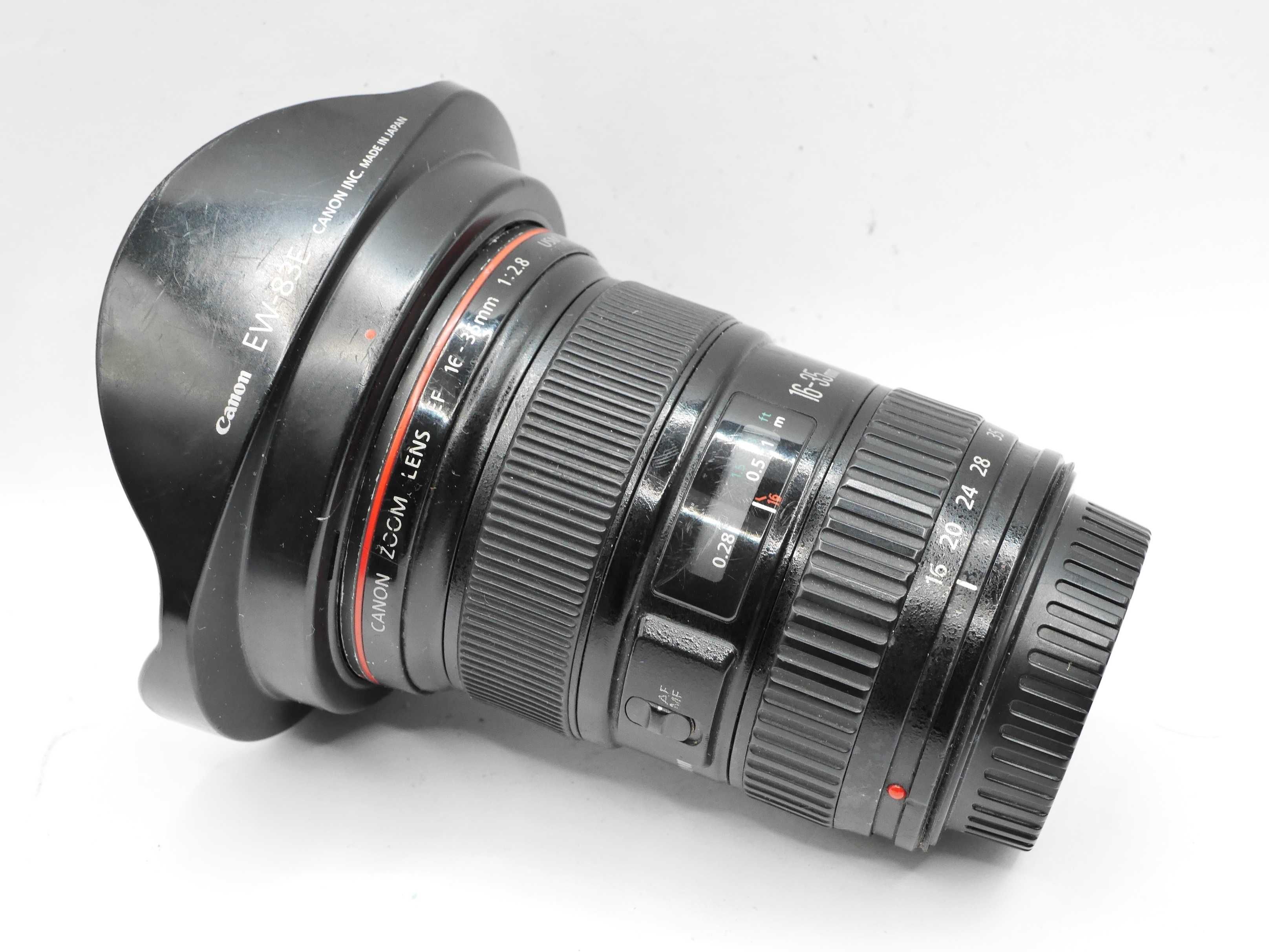 Obiektyw Canon EF Zoom Lens 16-35 mm f2,8L