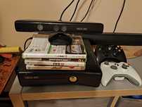 Xbox 360 kinnect 500gb + 2 pady + gry fifa / gta 5 / adventures