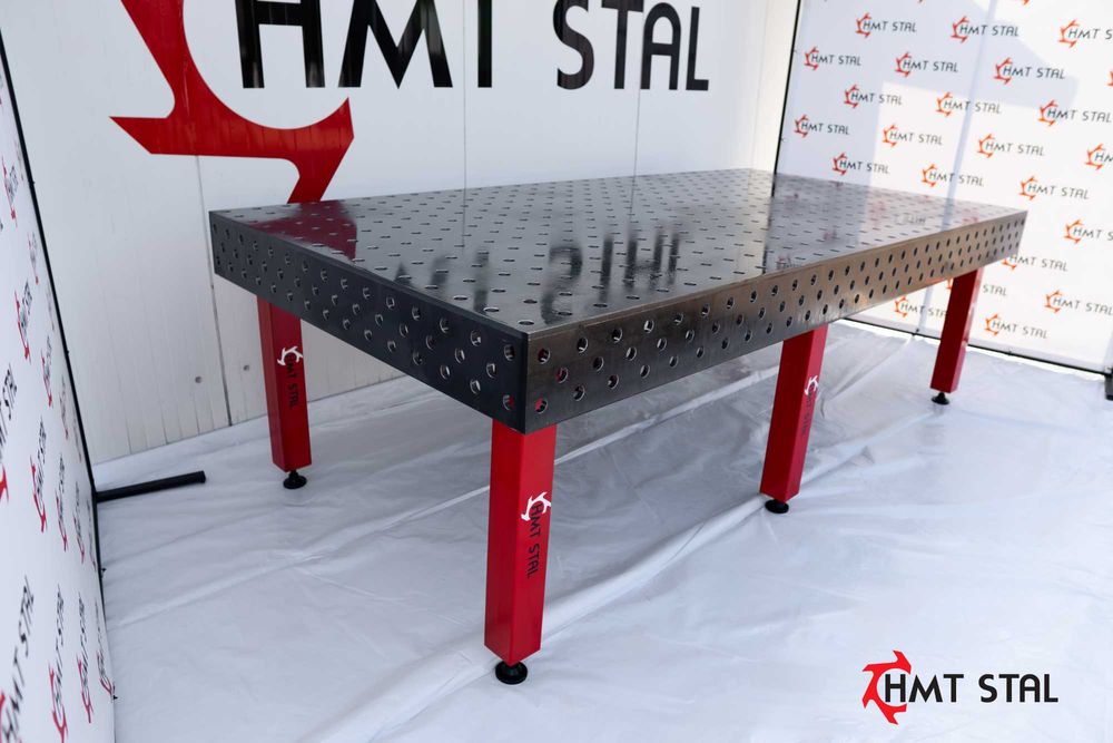 Stół spawalniczy montażowy 3000x1500x200 grubość 15mm,  system 28