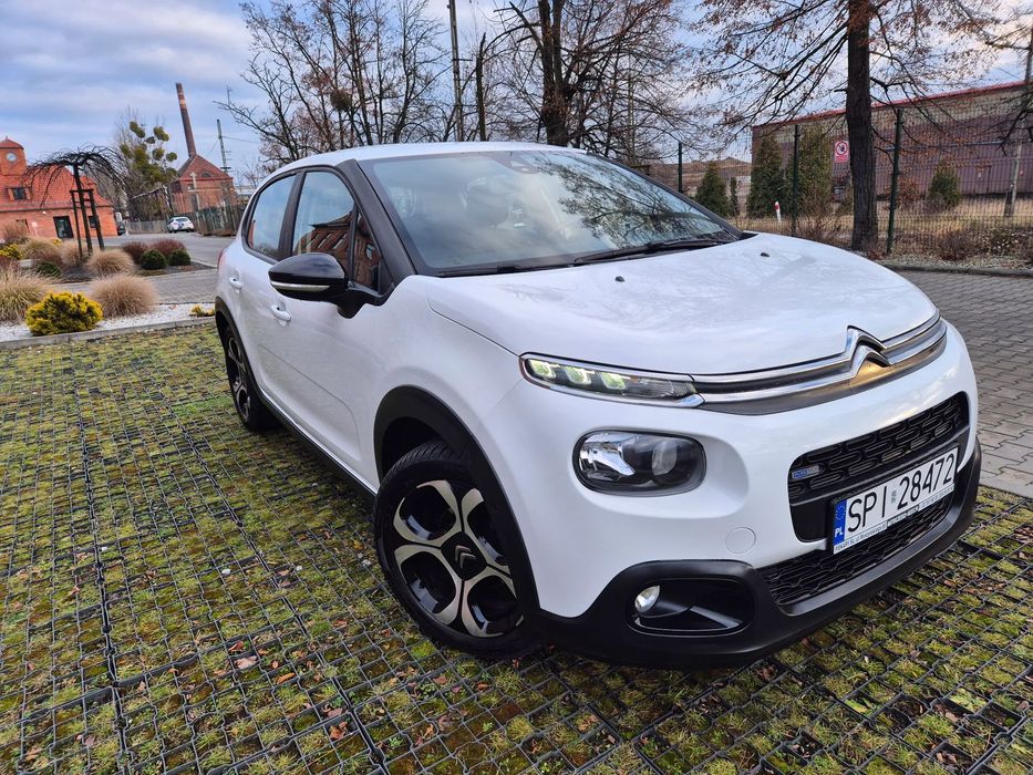 Citroën C3 III 1.2 82KM SHINE TYLKO 117oookm MODEL 2018 LED I właściciel ŁADNY