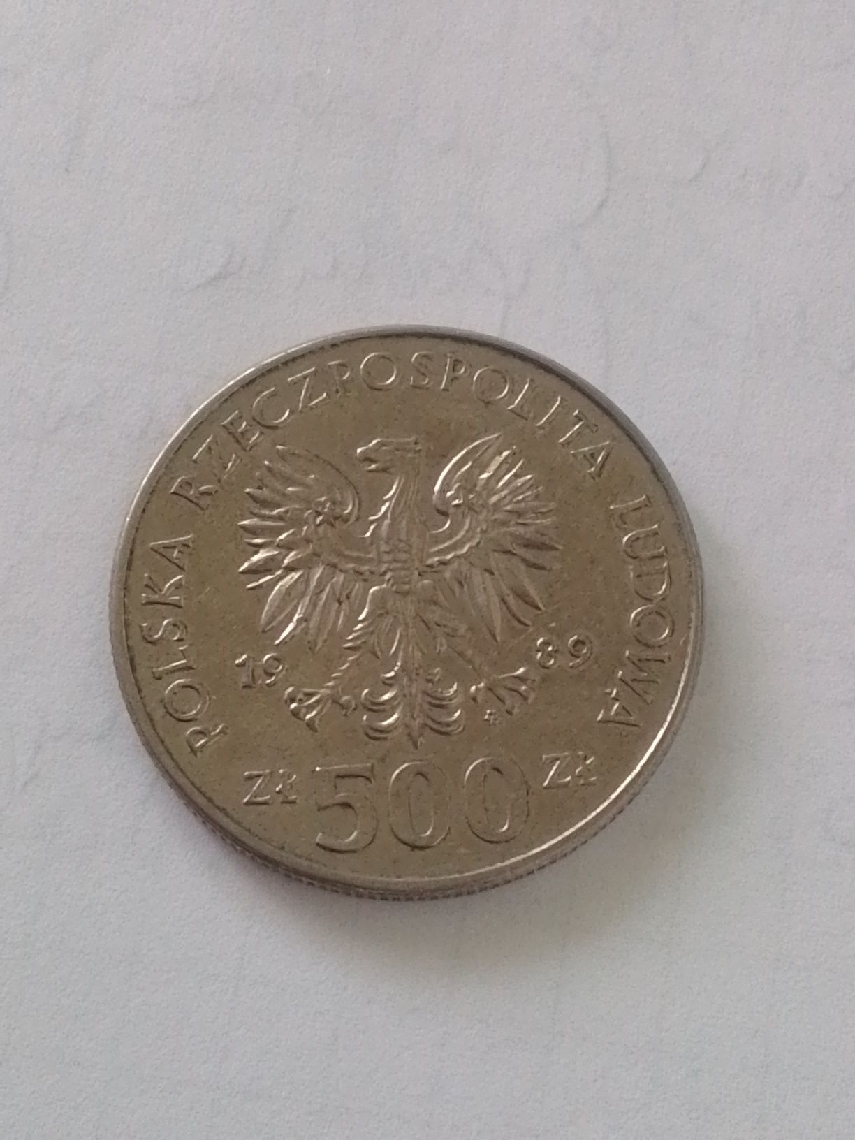 500 złotych z 1989 roku