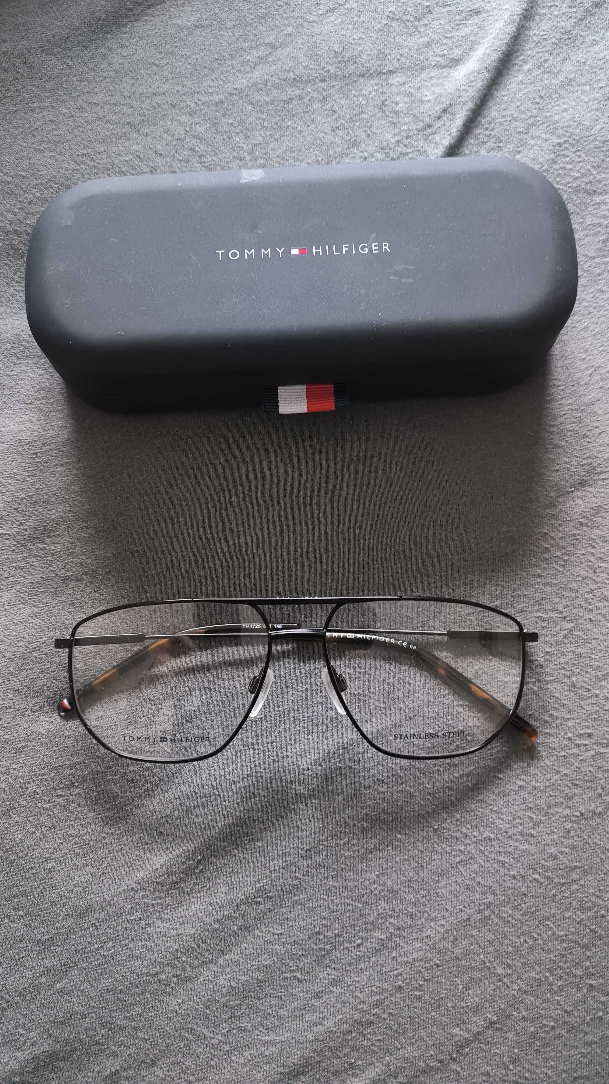 Okulary Tommy Hilfiger TH 1725 korekcyjne PRAWIE JAK NOWE !