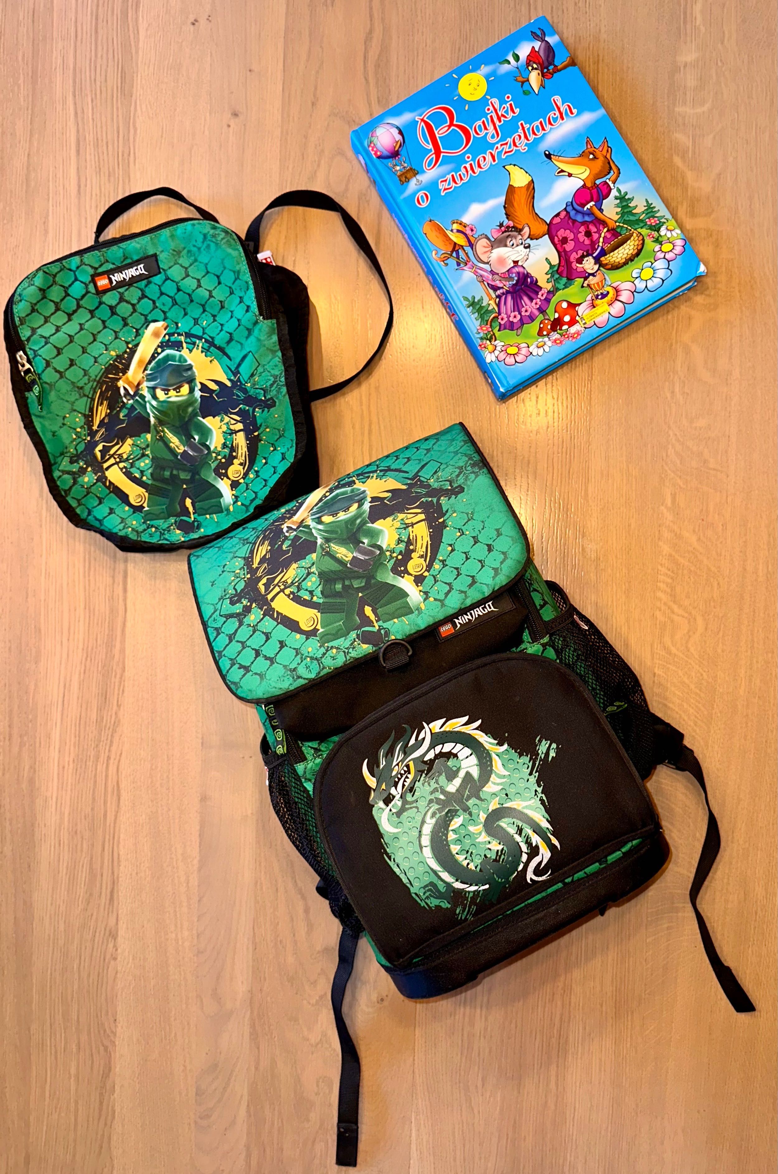LEGO NINJAGO PLECAK SZKOLNY, plecaczek, worek na buty + gratis