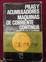 Livro Pilasy Acumuladores Maquinas de CC com 939 paginas