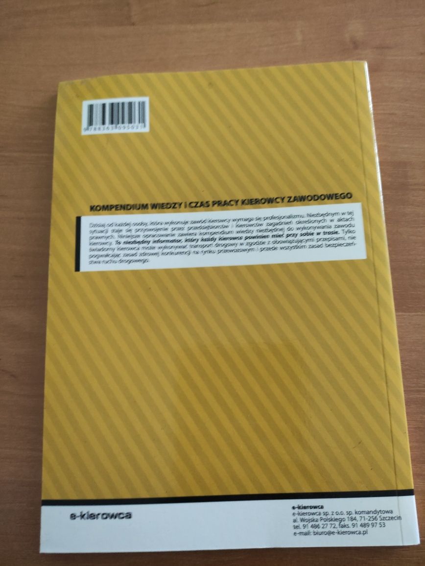 Kompendium wiedzy i czas pracy kierowcy zawodowego