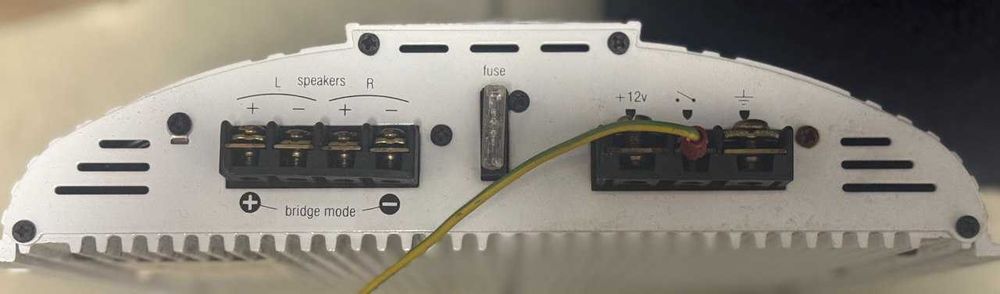 Tuba subwoofer + 2 wmacniacze