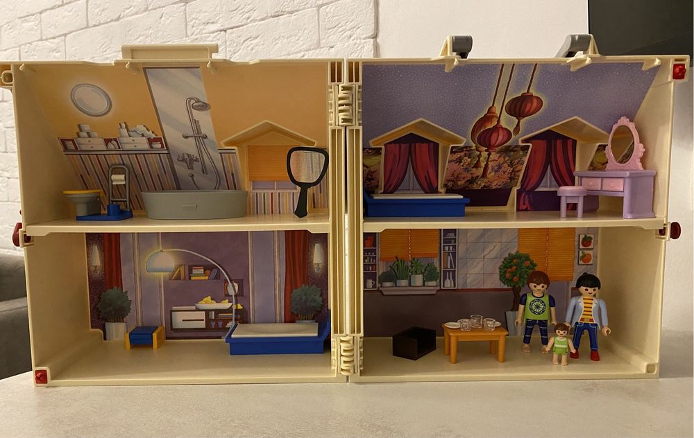 Playmobil Будинок з меблями та ляльками кукольный домик мебель