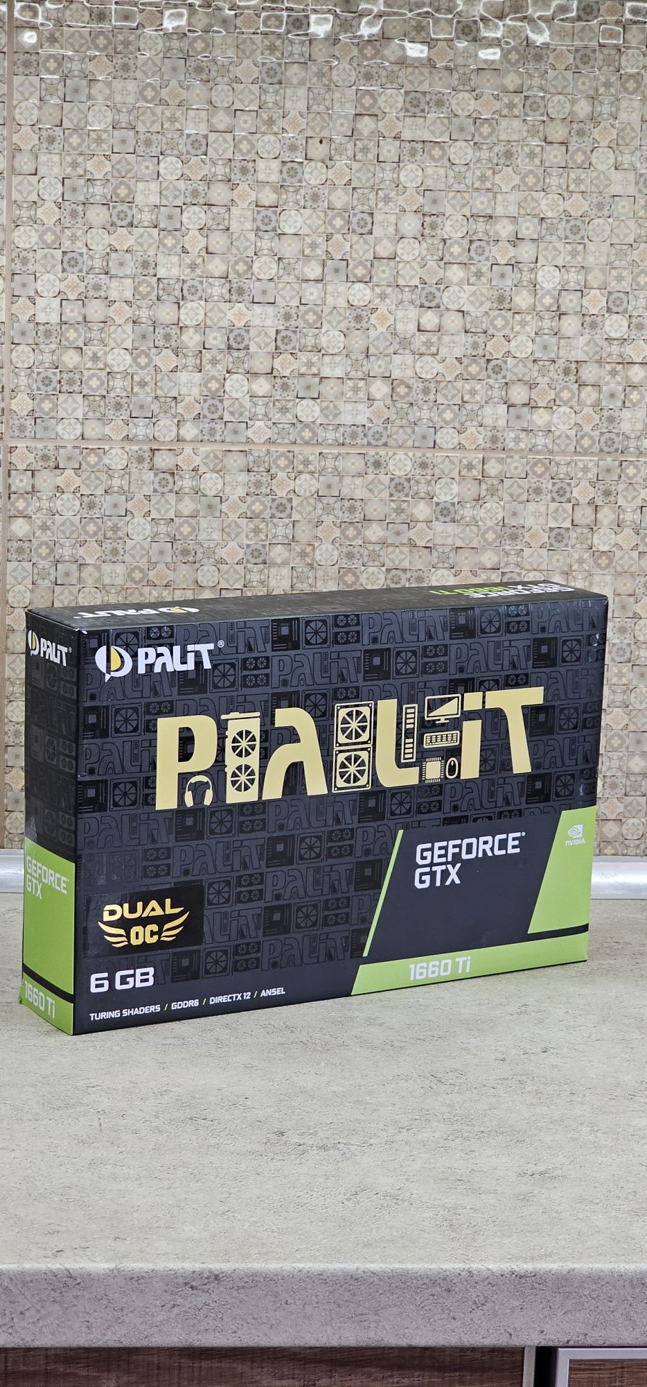 Palit Dual GTX1660Ti/Super (Комплект, пломбы)