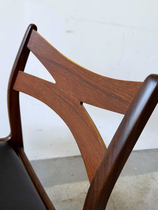 Krzesło tekowe, Dania lata 60/70, mid-c, vntg