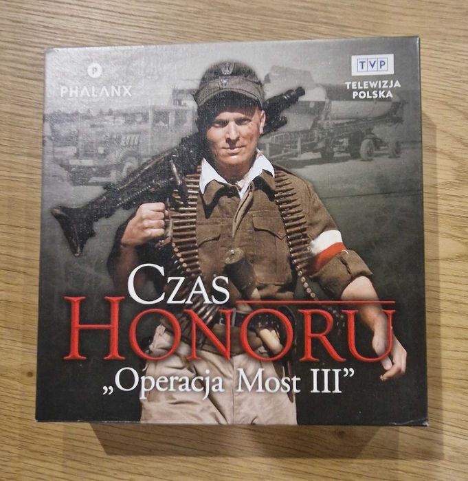 Czas Honoru: Operacja Most III — gra planszowa / karciana, kompletna