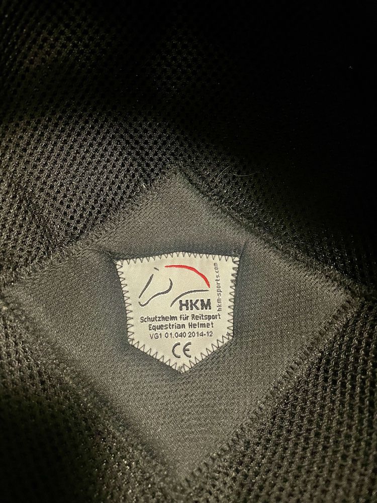 Kask jeździecki HKM DIAMOND