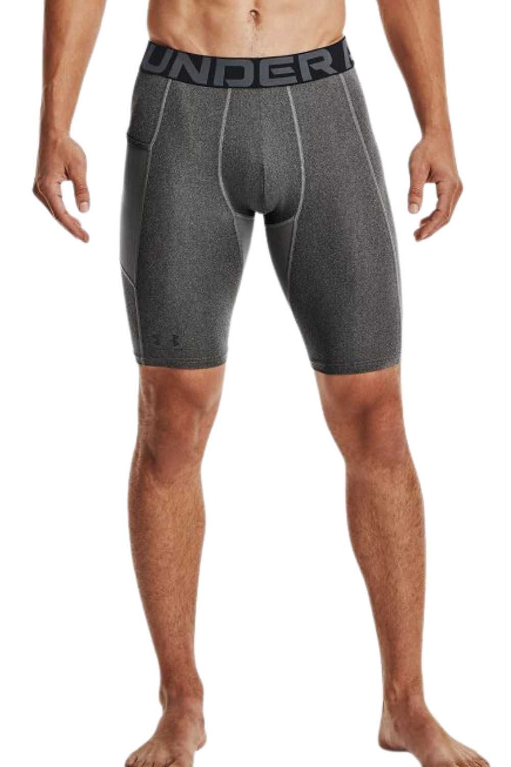 Męskie szare spodenki Under Armour HeatGear: różne rozmiary