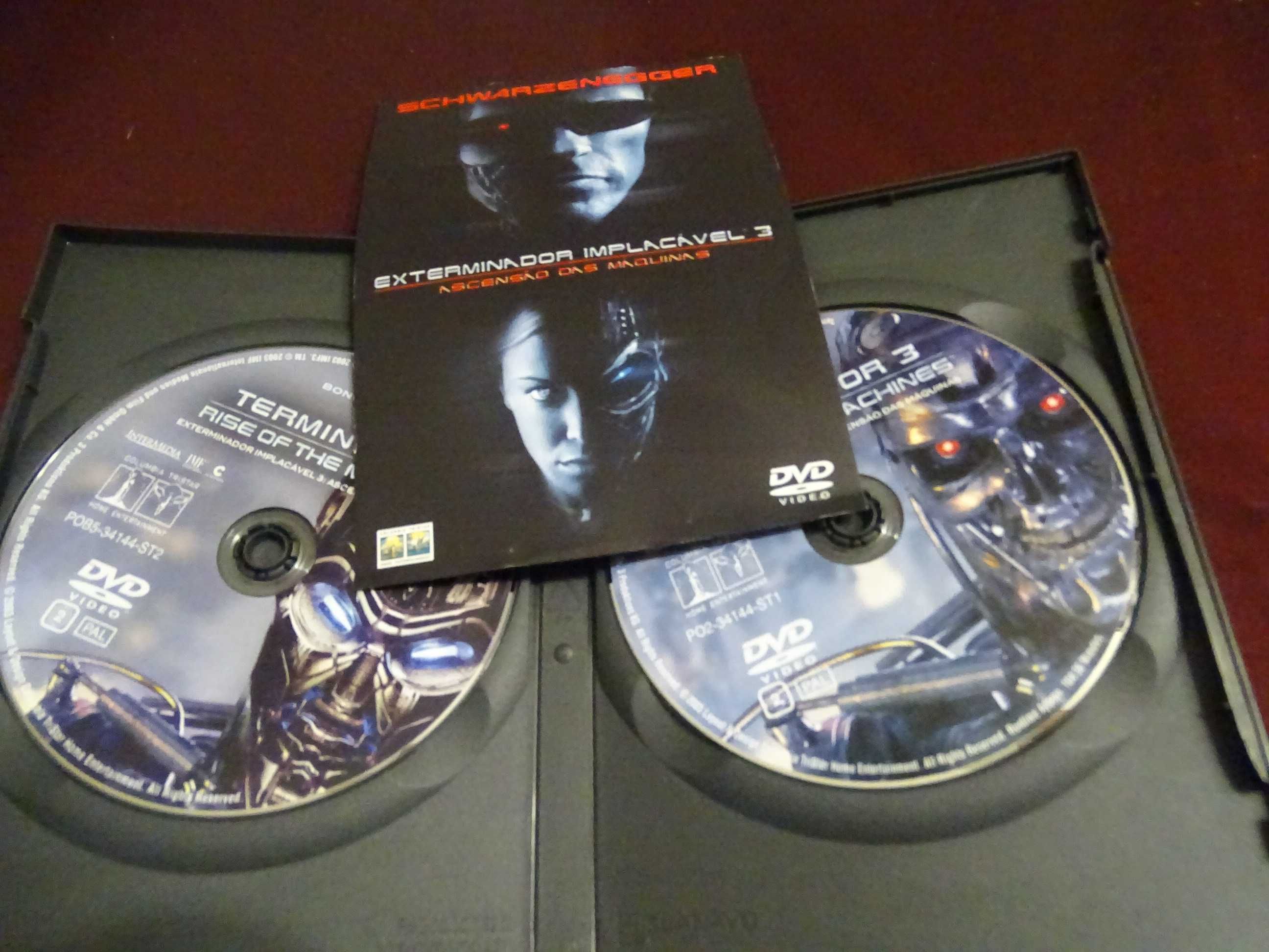 DVD-Exterminador implacável-Schwarzenegger-Edição 2 discos