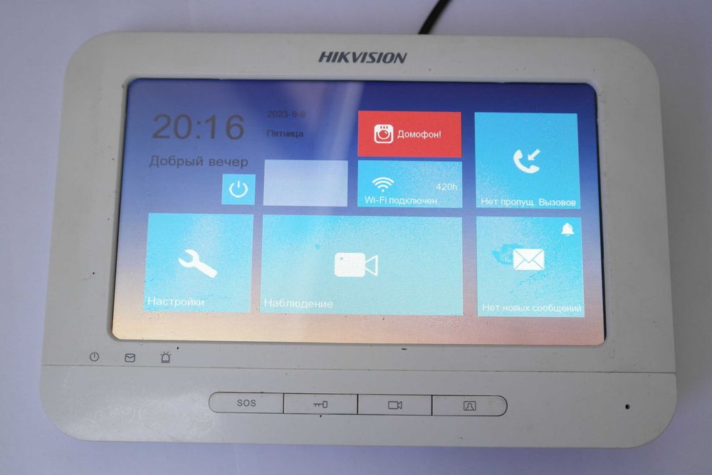 IP видеодомофон Hikvision DS-KH6310W с Wi-Fi