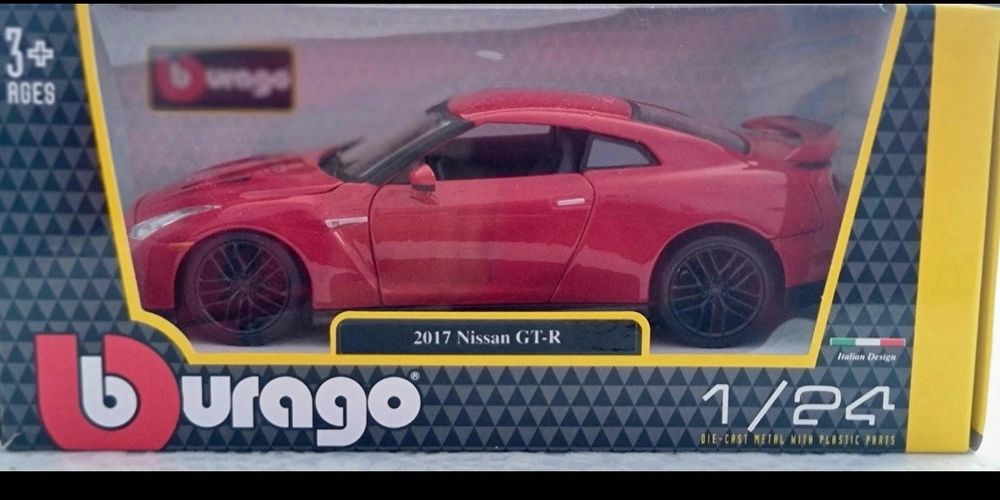 2017 Nissan GT-R Burago 1/24