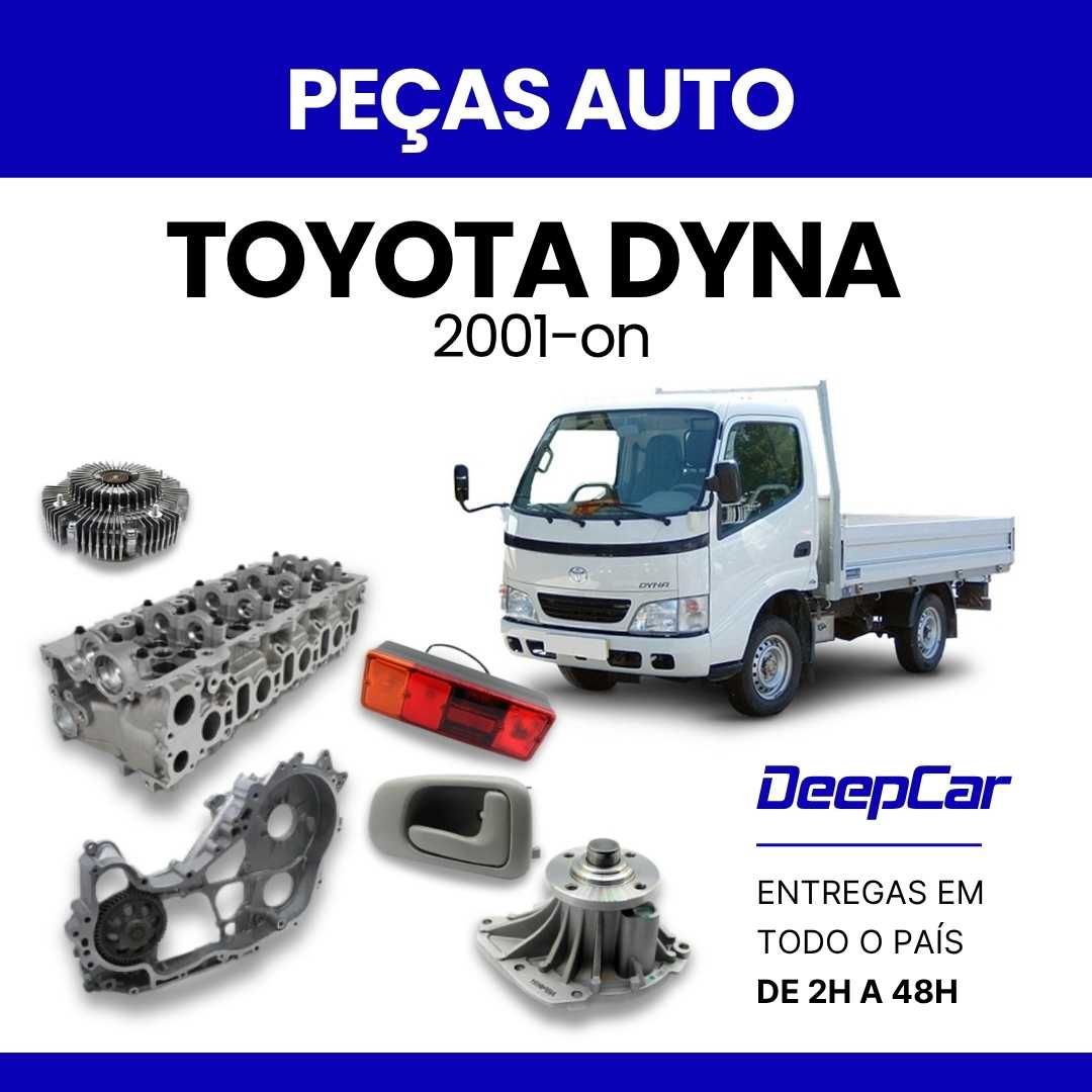 Para-choques Toyota Dyna, faróis, grelha, farolins, amortecedores