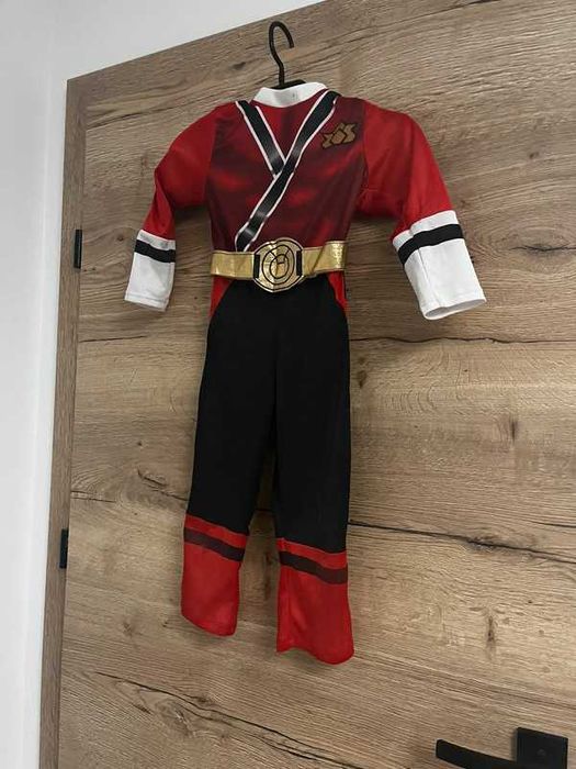 !Wyprzedaż! Strój power rangers Samurai 3-4 lata