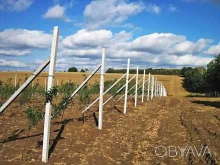 Формы (от 1.2 до 3 метров) для виноградных бетонных столбов из пластик