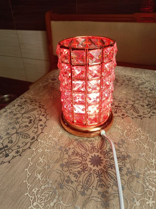 Lampka Glamour,kominek