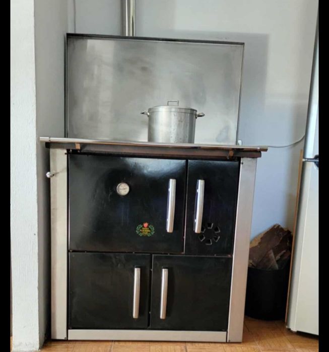 Fogão  a lenha em inox