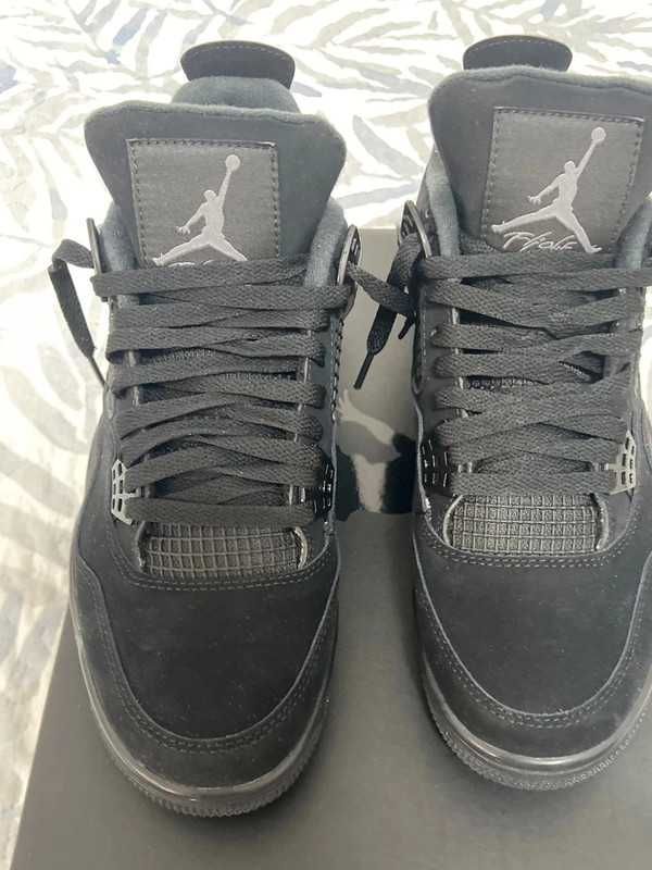 Nike Jordan 4 Retro Black Eu 40