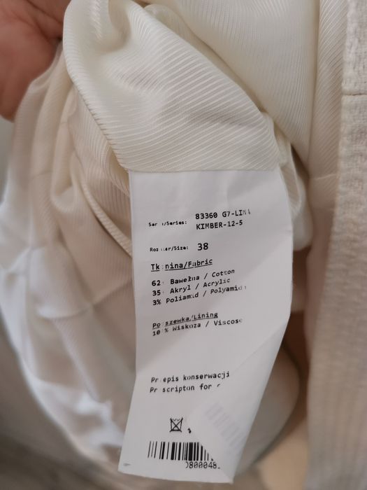 Płaszcz wiosenno-jesienny LAVARD r. 38