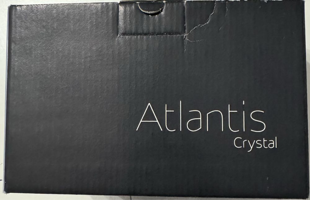 Porta clips de cristal Atlantis