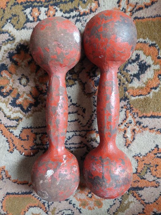 Гантелки советские по 3 кг