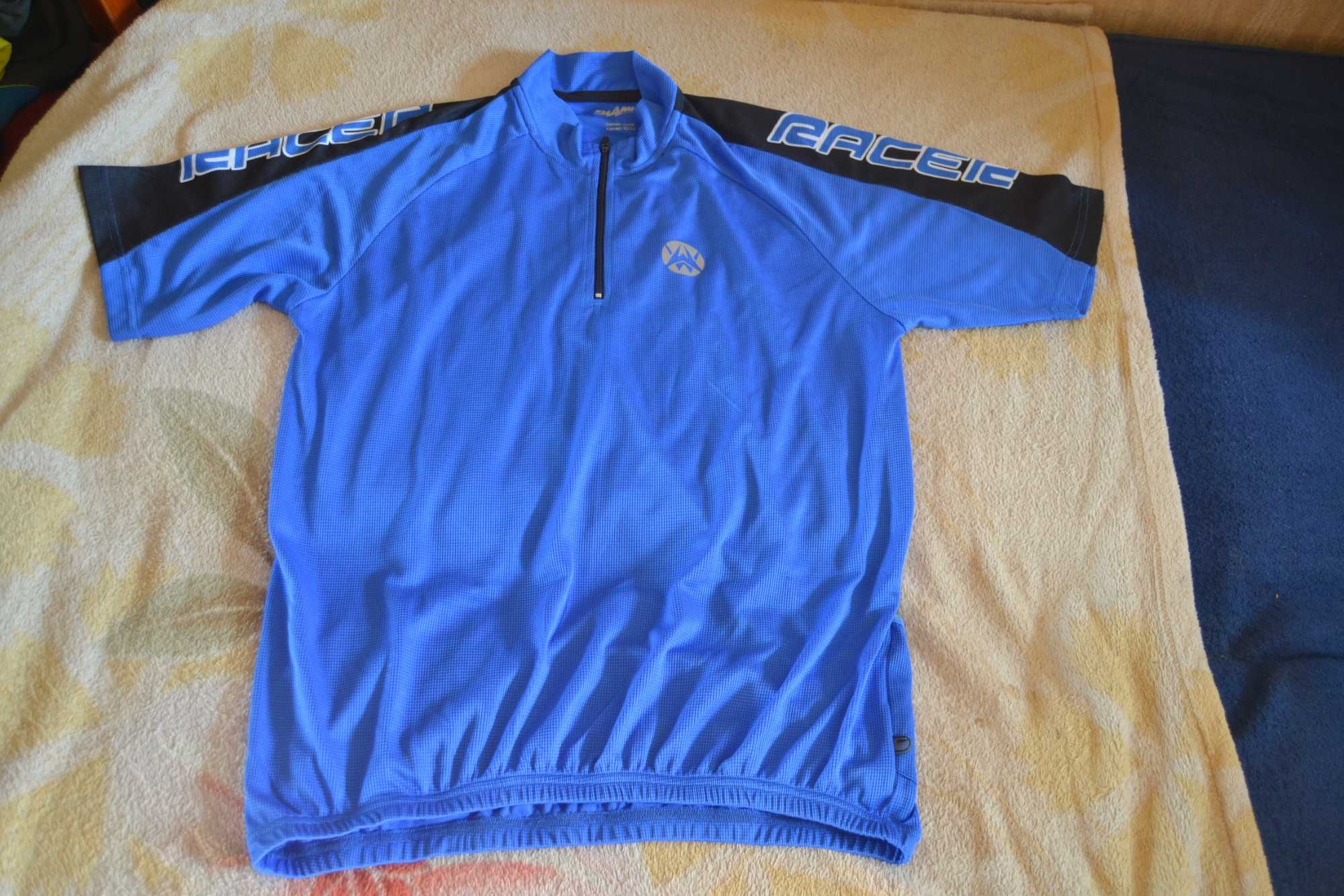 Вело джерси футболка всемирно известного бренда SHAMP, синяя, р. 52-54
