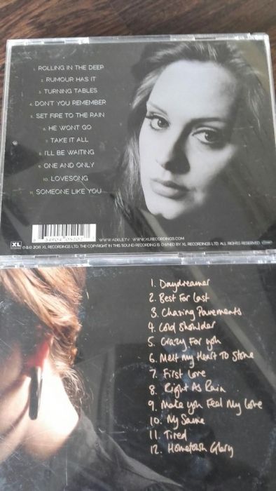 Adele 21 19 płyta CD 2 sztuki