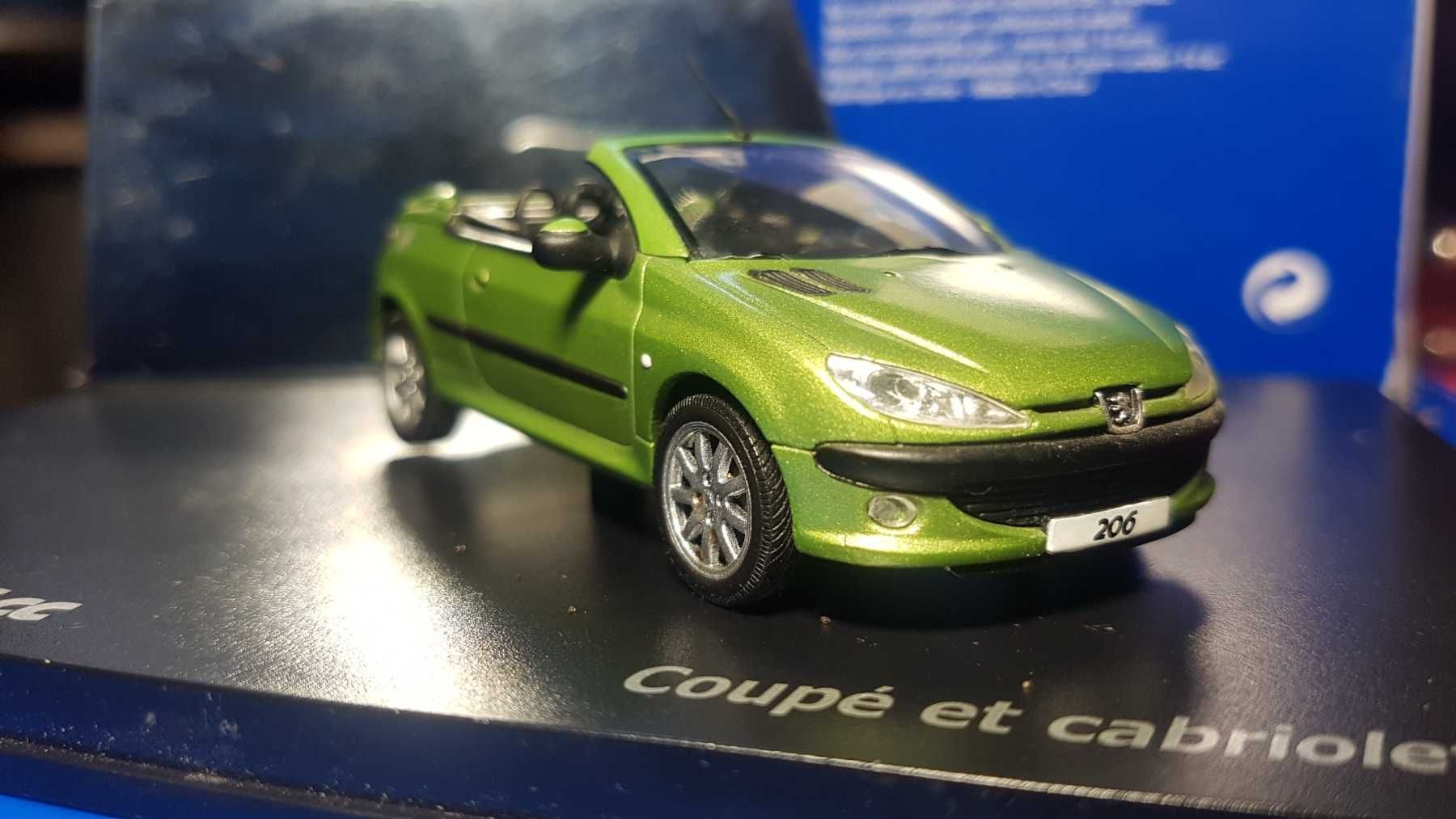 1/43Norev Дилерская модель Peugeot 206 cc