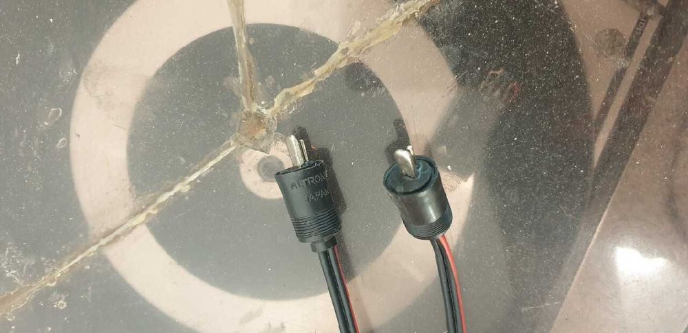 Adapter DUAL - z radiem i wzmacniaczem - gramofon - retro - oryginalny