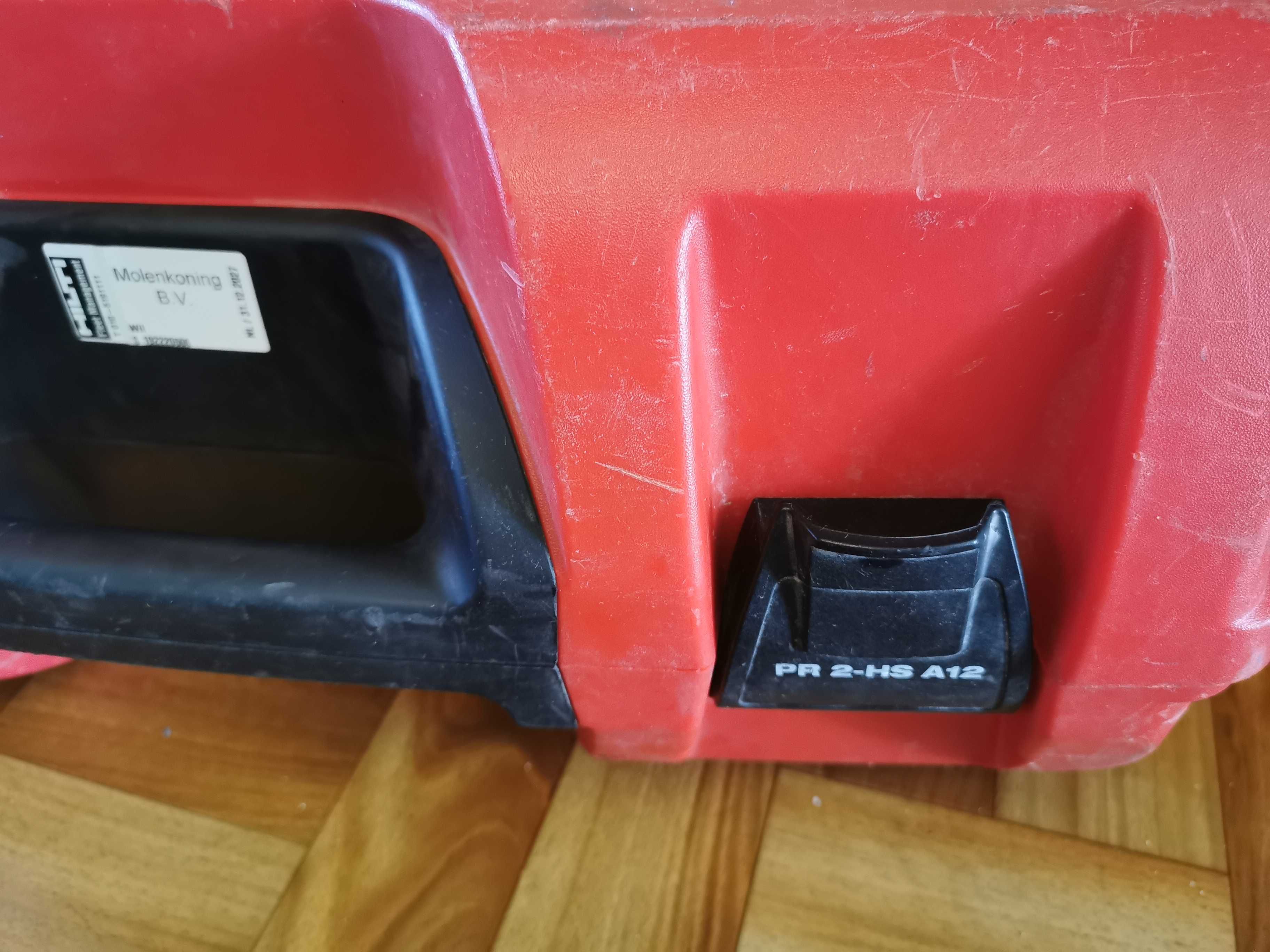 Największy zestaw Niwelator Laserowy laser Hilti PR2-HS A12 detektor