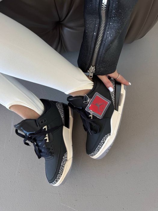 БЕЗ ПЕРЕДОПЛАТ‼️ (36-43) Високі кросівки Air Jordan Retro 3 джордан
