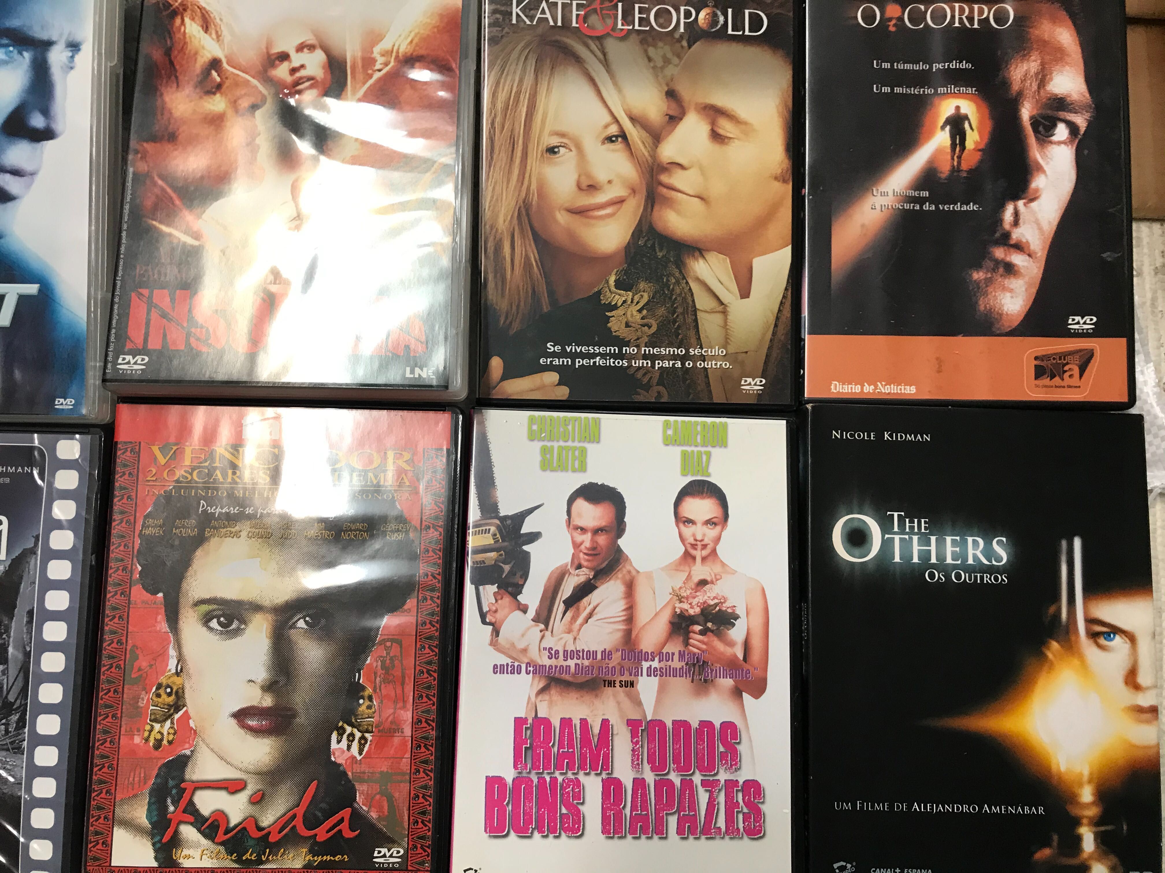 Filmes em DVD - vários géneros -português e internacional