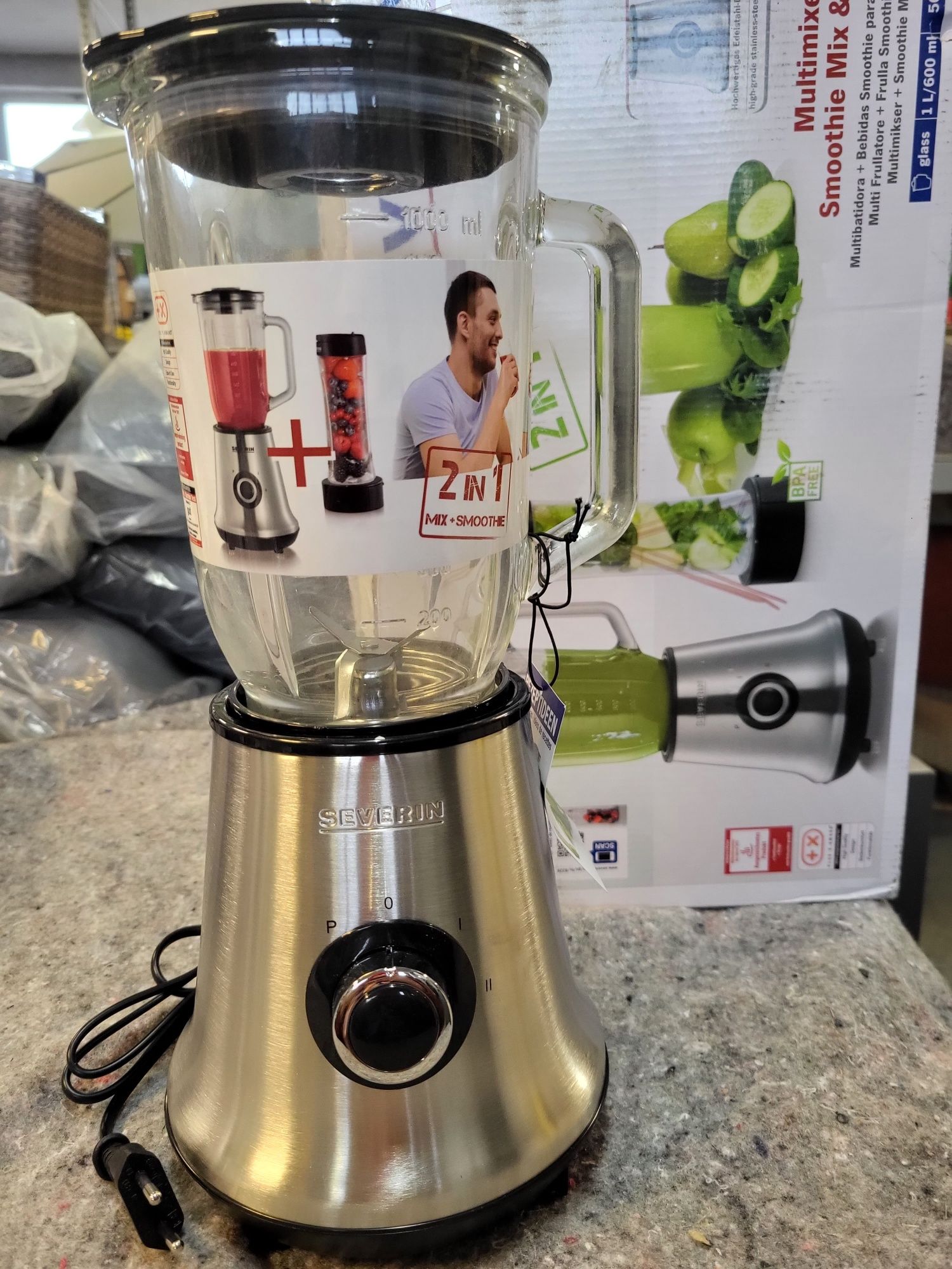 Blender kielichowy Severin 1L