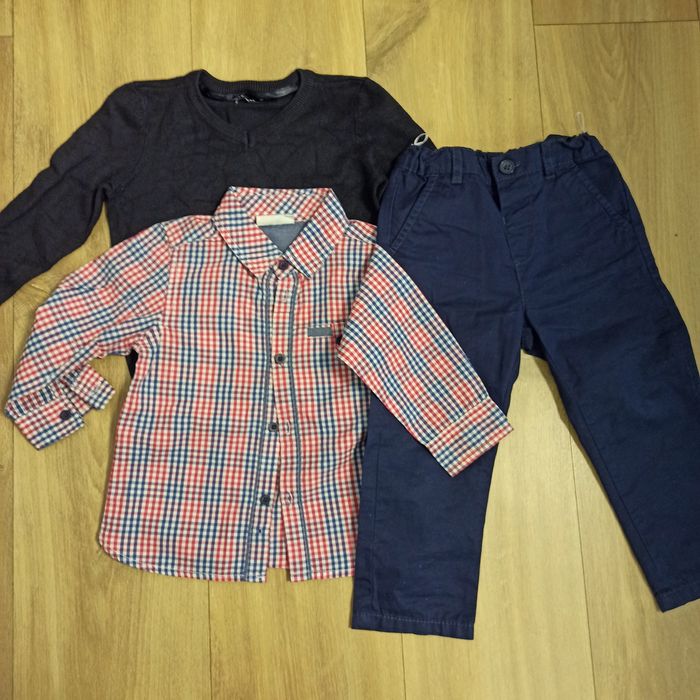 Elegancki komplet dla chłopca 92 Reserved Cocodrillo Smyk