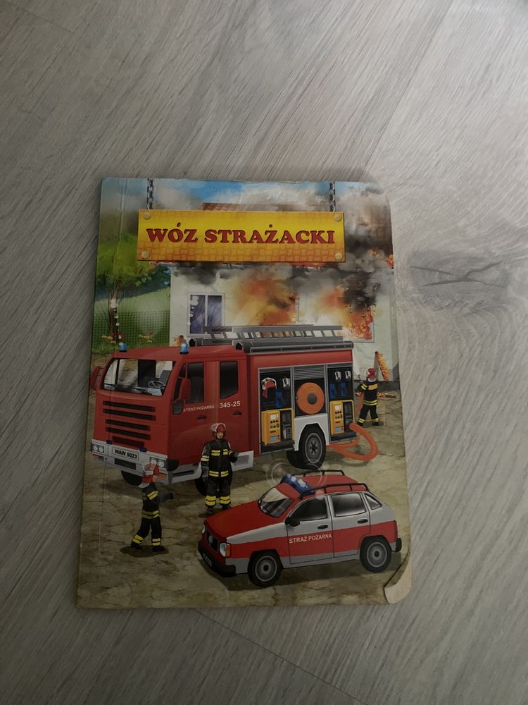 Książka wóz strażacki