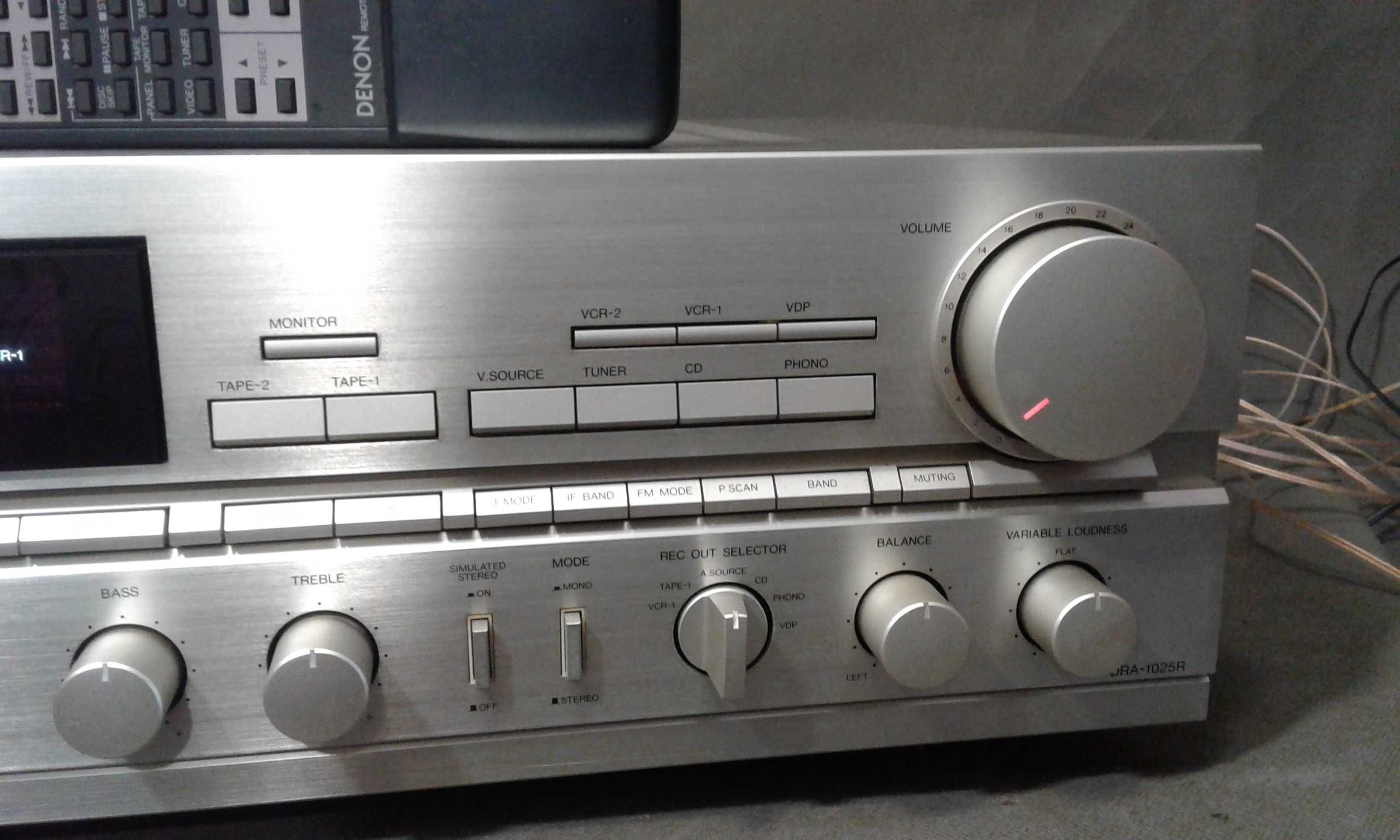 DENON DRA-1025R,pilot,amplituner stereo